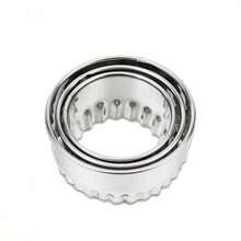 Stainless Steel Dumpling Skin Cutter Set, Household Dumpling Making Tools, Round Dumpling Skin Mold - Dumpling Skin Extrusion Tool - View 2