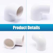 90 Degree PVC Conduit Elbow Fitting, Widely Applicable - 90-degree Elbow - 10 Pieces - View 9