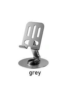 360° Rotatable Fully Aluminum Adjustable Phone Stand - Universal Size, Portable, Ergonomic Design, Comfortable Viewing - Suitable For Office, Streaming, Online Classes, TV Watching, Live Streaming, Compatible With IOS And Android Devices. Compatible With Android Phones, Ideal Gift For Family And Friends. Phone Stand, Phone Accessory Compatible With IPhone, Android Phone, Gift For Birthday, Family, Friends Gifts Birthday Phone Holder Phone Accessories Strong Load-Bearing - Multicolor - View 8