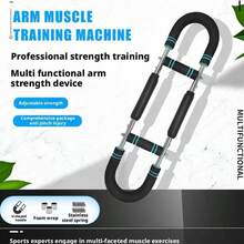 Shaker  Arm Trainer,Adjustable Chest Expander Great For Home Fitness UK - Blue and Black - View 8