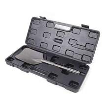 SHIOUCY Silver Clay Spade Chisel Bit 15.7x5.1in For Construction Demolition, Excavation Chisel Bit For Concrete Brick, Shovel Chisel Bit For Landscaping Trenching, Five-Pit Chisel Bit For Soil Shoveling - Modern - View 7
