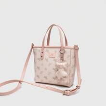 Men Tote Bags - Grid Coffee [for Sophisticated, Mature Women] - View 2