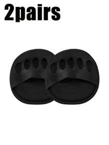 10/4/2/1 Pairs Front Foot Pads, Pain-Relieving Sweat-Absorbing Invisible Toe Socks - Multicolor - View 17