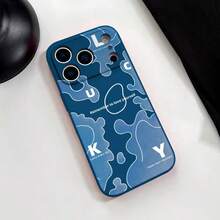 Phone Case - A Soft Case with a Fluid Design in Dark Blue And Green, Designed for Various for Apple  Including The 17, Air 16, 16E, 15, 14, 13, 12, 11, Pro Max, And SE2020/2022 - Verde - Ver 7