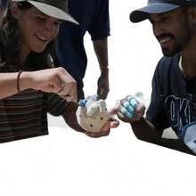 1件创意独特手工抱石攀爬游戏玩具 - 彩色 - 查看 4