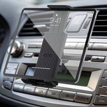 xnyocn New Car CD Slot Tablet Holder Compatible With Tablets And Phones 360° Adjustable Fits Devices 4.7-14 Inches Driver-Specific In-Car Mount - Black - View 2