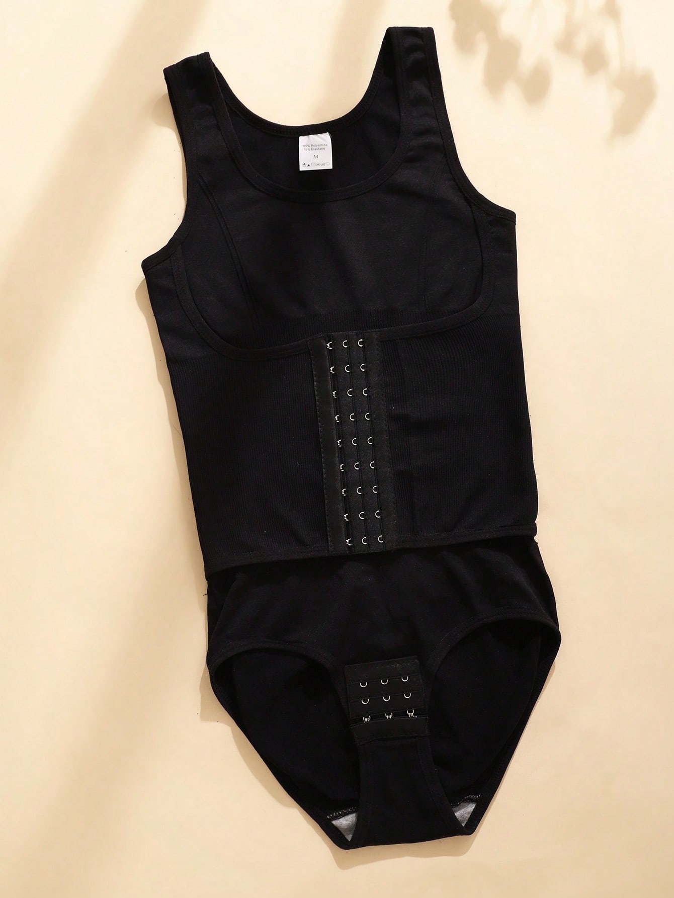 1 قطعة بدلة تشكيل الجسم للنساء - تحكم في البطن ، ض...