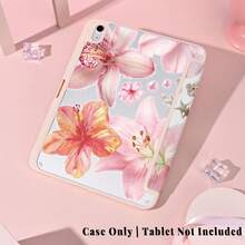 1个带笔槽的多角度磁吸支架保护套，支持自动休眠/唤醒功能，可爱平板电脑保护套，兼容Pro/Air/三星Galaxy A9/S9/S7/S10+/小米Pad/5/6/7 - 彩色 - 查看 5