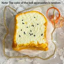 1pc 2026 Latest Delicate Gift Toast Series High-Quality Slow Rebound Super Soft Squishable Stress Relief Squeeze Toy - Super Soft Slow Rebound Texture, Rebound Stress Relief Design, Portable Desktop Decompression Ornament - Holiday Gift - Birthday Gift - Perfect Gift - Multicolor - View 10