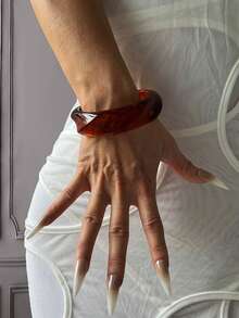 Bộ vòng tay nữ 12 chiếc/15 chiếc/6 chiếc/4 chiếc/1 chiếc, vòng tay màu vàng, vòng tay bản rộng, vòng tay dày, bộ vòng tay, vòng tay bản rộng, vòng tay nữ, quà tặng cho nữ - Nhiều màu - Xem 19