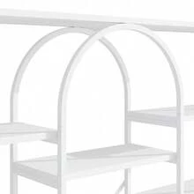 Bookcases - White + MDF+Metal + Modern-1 - View 9