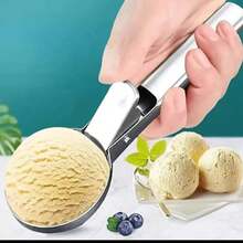 1件套不锈钢冰淇淋勺、水果球勺和冰淇淋勺工具套装 - 彩色 - 查看 1