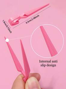 100pcs Extended Nail Mold Fixing Clip, Nail Clip, Used To Fix Nails Acrylic Gel Nail Clip Tool, Used To Shape Painting And Clip Nail Polish Protector Finger Clip Gel Extended Protector Nail Art, 1/10/20/30/50/60/70/80pcs. - View 6