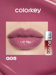 COLORKEY Light Chasing 精華唇膏，高顯色亮澤唇釉，不黏膩防暈染滋潤，淡化唇部細紋，甜美香氣，適合女性日常妝容 - G05 - 查看 8
