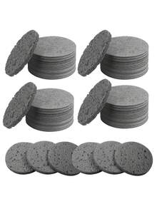 30/60/90 Pcs Facial Sponges Compressed Face Sponge Natural Cleaning Sponge For Facial Cleansing, Exfoliating Mask, Makeup Removal Rich In Foam Improve And Remove Dead Skin Cells Use In Your Bathroom, Room, Office, Purse - Multicolor - View 8