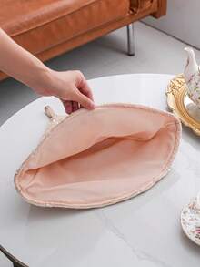 1个保暖羊毛茶壶套，甜点托盘套 - 香檳色 - 查看 8