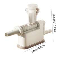 Manual Sausage Stuffing Machine With 3 Filling Nozzles Sausage Syringe Suitable For Family Gatherings And Barbecues - Multicolor - View 8