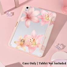 1个带笔槽的多角度磁吸支架保护套，支持自动休眠/唤醒功能，可爱平板电脑保护套，兼容Pro/Air/三星Galaxy A9/S9/S7/S10+/小米Pad/5/6/7 - 彩色 - 查看 5