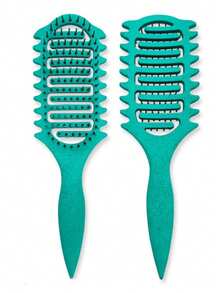 1pc New Upgraded Curling Brush With Bristles And Special Design, Curling Brush Especially For Curly Hair, Shaping And Styling Curls For Men And Women, Reducing Pulling And Curl Separation, Hairbrushes, Combs, Hair Tools, Hair Products And Accessories For Barber Salon Beauty Travel Essentials ﻿ Hair Styling Kit - Multicolor - View 14