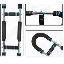 Shaker  Arm Trainer,Adjustable Chest Expander Great For Home Fitness UK - Blue and Black - View 3