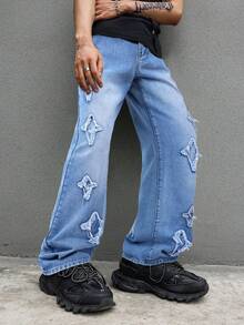 Men Jeans - Blue - View 5