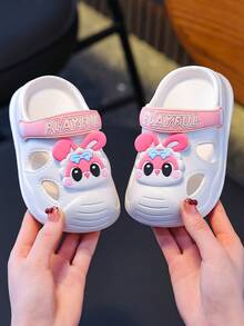 Kids Cartoon Cute Casual Beach Sandals, Summer New Arrival - White - View 1