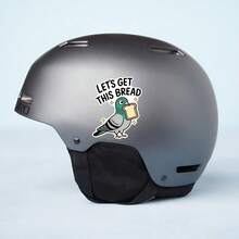 1PC Lets Get This Bread Sticker, Cute Pigeon Laptop Decal, Motivational Quote Vinyl, Funny Gift, Waterproof Peel & Stick Water Bottle Sticker, Bread Pigeon Tumbler Decal, Trending Humor Notebook Vinyl, Perfect Gift For Hustlers, Adorable Bird Car Sticker, Easy Apply Funny Laptop Accessory, Green Pigeon Water Bottle Decal, Vinyl Computer Sticker, Sassy Quote Notebook Decor, Get Bread Tumbler Sticker, Animal Humor Car Decal - S1998 - View 7