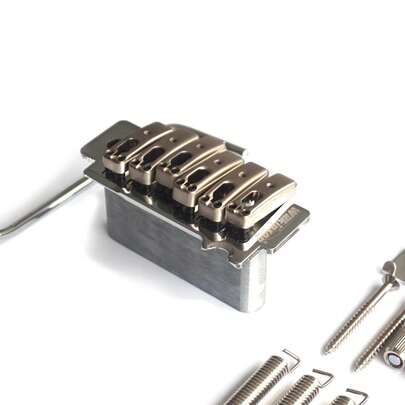Wilkinson Stratocaster Strat Guitar Tremolo Kit Knife-Edge Bridge WOV10 - Chrome
