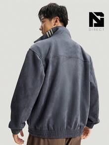 Adidas CTT Chinese Track Top 3.1 Gender Neutral Jacket (Asia Sizing) Dark Grey-Back To School- Mother's Day Gifts-Father's Day Gift –KR0295 - 深灰色 - 查看 4