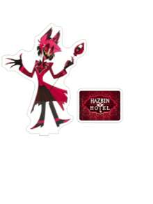 1个15厘米2025新款动漫亚克力立牌 - 查理·晨星和阿拉斯托，圣诞节桌面装饰生日礼物，送给朋友 - 彩色 - 查看 4