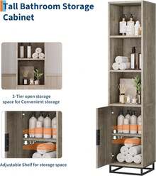 Bathroom Vanities & Medicine Cabinets - Grey - View 4