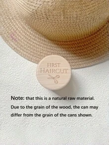 Newborn Essential, Baby Shower Gift, Handmade Wooden First Hair Keepsake Box, Perfect Gift For New Parents, Portable Hair Storage Box To Preserve First Memories, Made Of Natural Beechwood, Minimalist & Lightweight Design - Multicolor - View 5