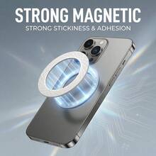 磁吸手机支架，超薄磁贴手机支架，磁吸指环，磁吸垫，兼容，MagSafe磁吸贴/磁吸适配器/手机壳/无线充电器 - 彩色 - 查看 1