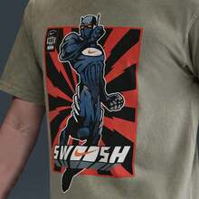 Nike 男士 AS M NK TEE M90 IYKYK FITNESS 短袖T恤，针织圆领，THJ3673-320 - 綠色 - 查看 3