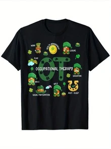 Men Outdoor Tees & Tanks - Black - View 1