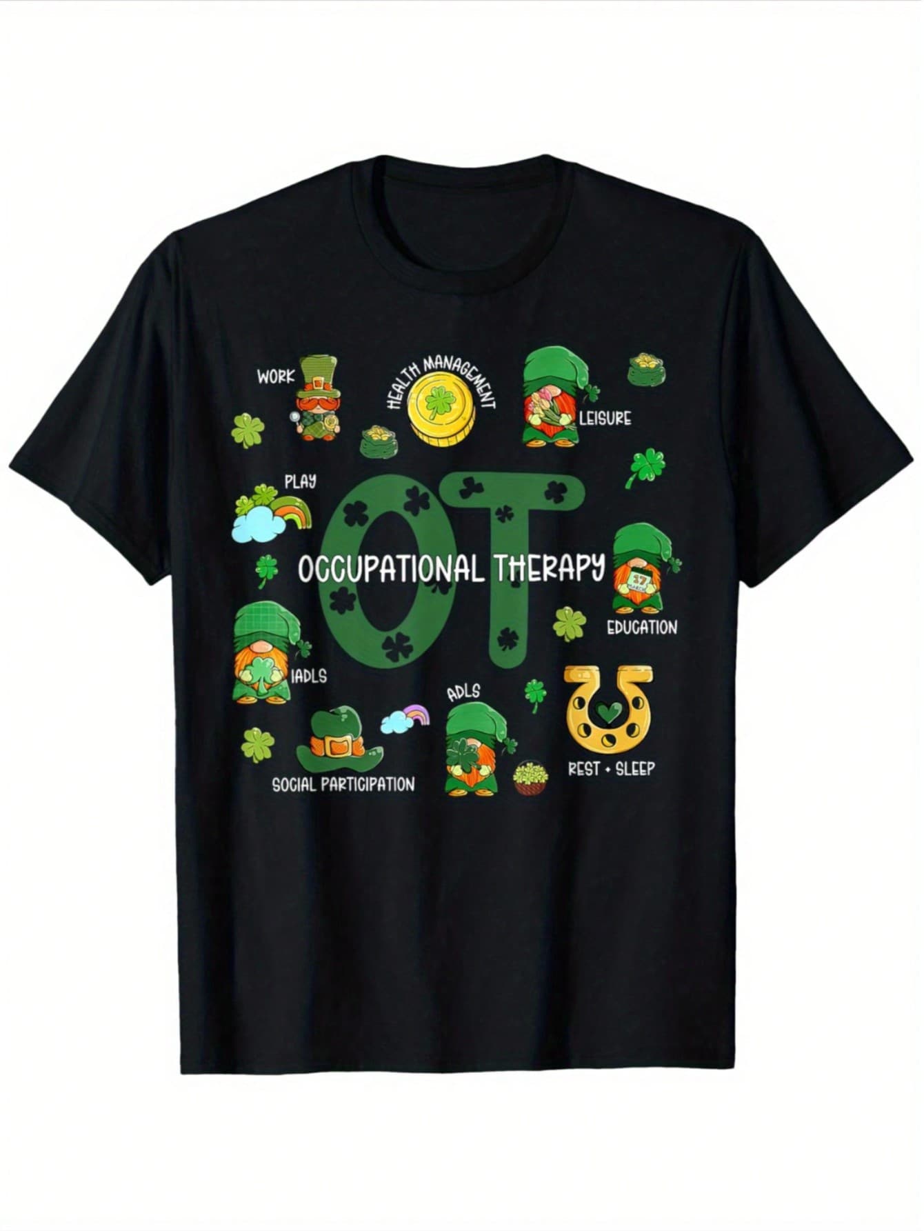 Men Outdoor Tees & Tanks - Black - View 1