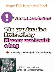 1pc Parsley Flavored 3-Layer Toasted Bread, Charcoal Grilled Toast, Food Scraper, Fake Food, Croissant, Slow Fermentation Burger, Multi-Layer Model Toy, Stress Relief Tool, Educational Toy, Realistic PU Material, Detachable Relaxation Item - Multicolor - View 9