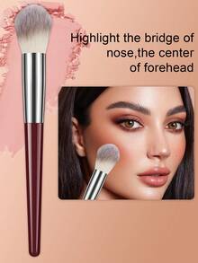 44pcs/7pcs/1pc Complete Makeup Brush Set Includes 20 Soft Makeup Brushes-Such As Translucent Powder Brush, Blush Brush, Contour Brush, Highlighter Brush, Foundation Brush, Nose Contour Brush, Eyeshadow Brush, Eyebrow Brush, Lip Brush, And Detail Brush-Plus 1 Travel-Friendly Waterproof Makeup Bag - Multicolor - View 12