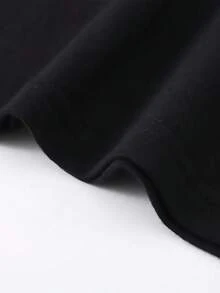 Authorized Disney Mickey Wu Mouth Printing Men's T-Shirts, T-Shirts For Leisure And Comfort, Breathable And Light, Fashionable Street Clothes, Men's Casual Shirts. - 黑色 - 查看 5