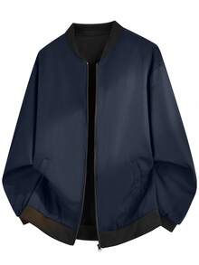 Men's Casual Versatile Sports Jacket - Royal Blue - View 1