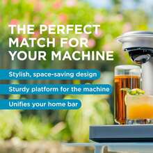 Bartesian - Organizador de cajones para almacenar cápsulas para hacer cócteles, elegante soporte y dispensador para coctelería, accesorios para bar en casa, para máquina, capacidad para 36 cápsulas - Cajón de cápsulas - Ver 4