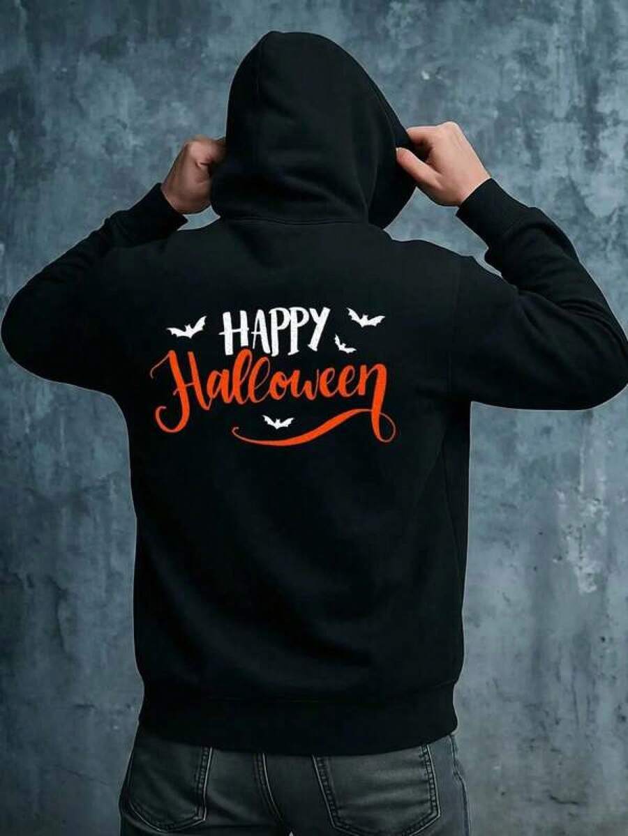 Men Outdoor Hoodies & Sweatshirts - Black - View 1