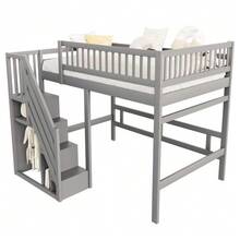 Kids Bed Frames, Headboards & Footboards - Gray + 90cm*200cm - View 6