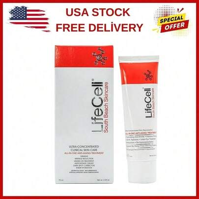LifeCell All In One Anti-Aging – Reduces Wrinkles, Fine Lines, Dark Circ
