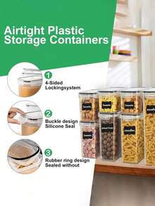 Pasta Containers - שחור ולבן - ראה 9