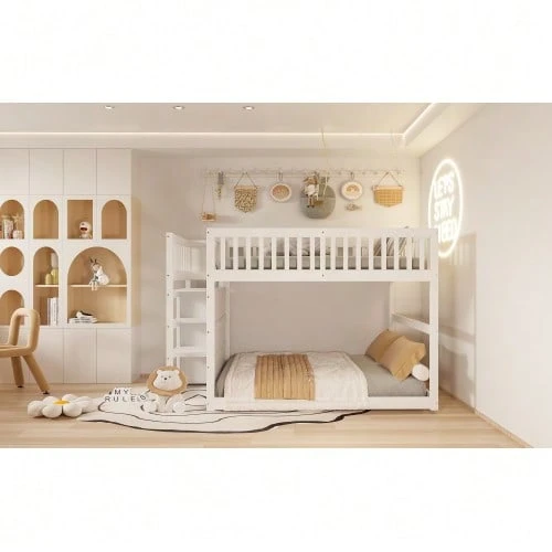 Kids Bed Frames, Headboards & Footboards - White - View 1