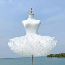 女士衬裙洛丽塔多层蓬蓬半裙配饰 - 彩色 - 查看 5