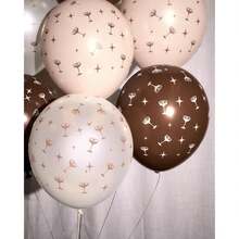 24-Pack Espresso Martini Balloons | Brown 12″ Latex For Birthday, Bachelorette & Cocktail Party Decor- Trending, Best Seller, New Arrival, Party Supplies, Elegant Decor, Party Decoration, Wedding & Birthday - Màu nâu  Mocha - Xem 3