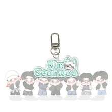 EN/HYPHEN Acrylic Keychain Pendant, Featuring Hee-Seung, Seo Min-Woo, Park Seong-Hoon, JAKE, JAY, Liang Zhen-Yuan, Jin Seon-Woo - Multicolor - View 10