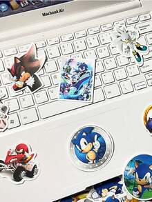 100pcs 3 Styles Cartoon Character Graffiti Stickers, Waterproof For Fridge, Water Bottle, Notebook - Multicolor - View 4
